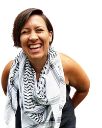 Traditional Hirbawi Keffiyeh (Black/White)